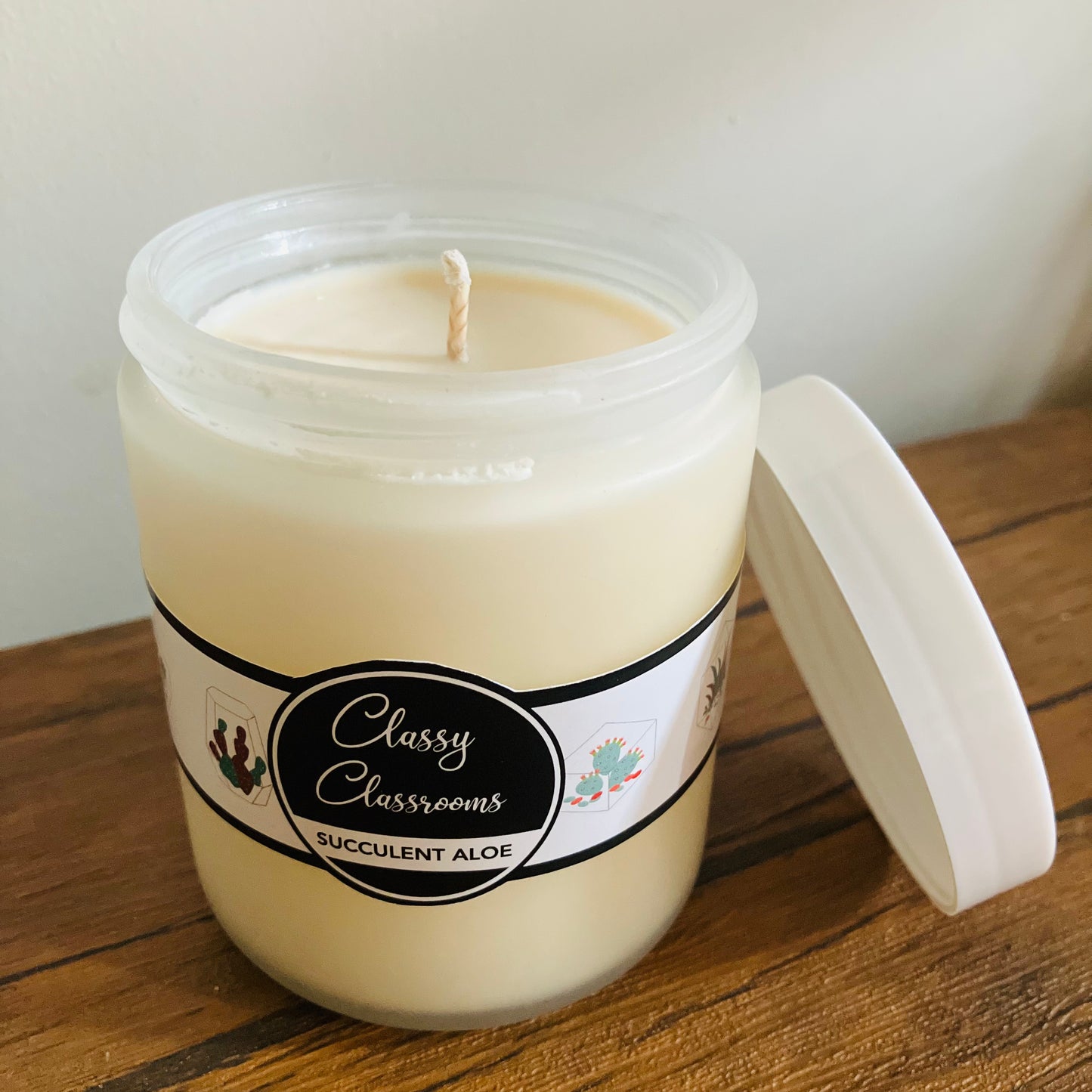 Luxury Scented Candle - Succulent