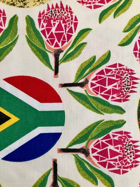 South African themed table cloth