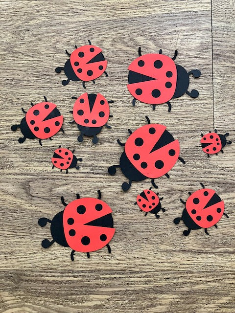 Ladybug paper decor bundle