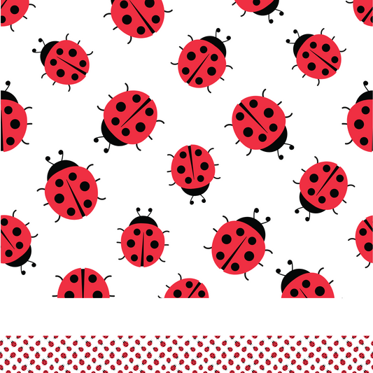 Ladybug border (10m roll)