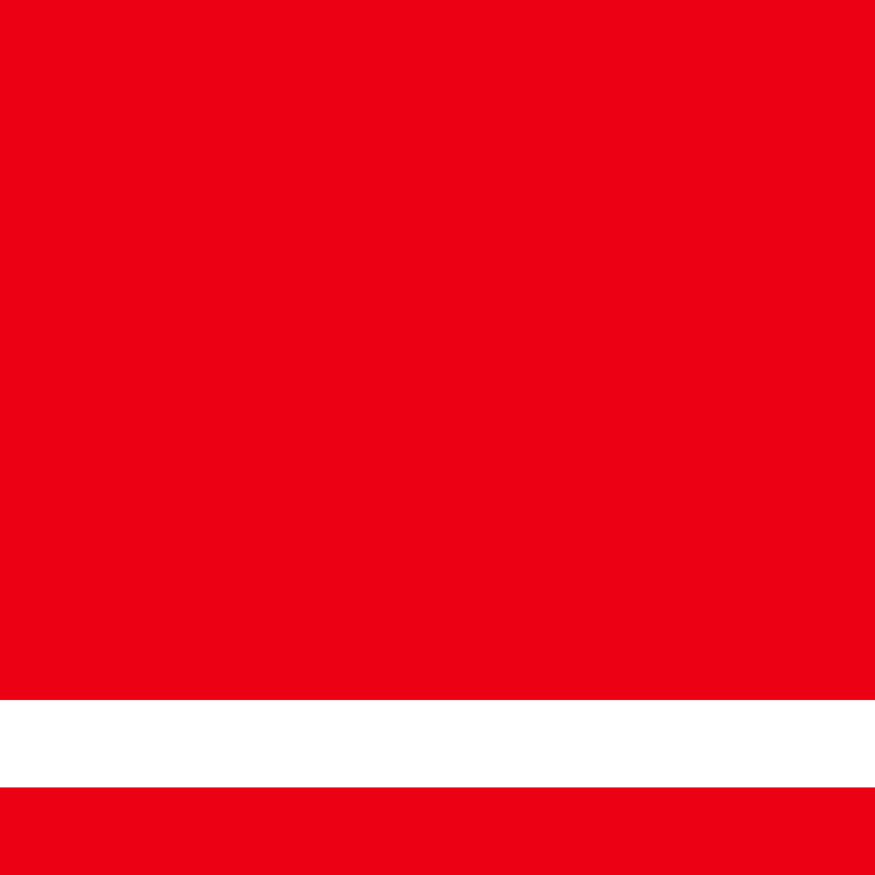 Monza red border (10m roll)