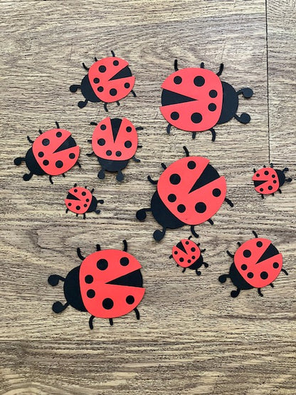 Ladybug paper decor bundle