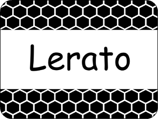 Student nameplates (Small x36) - Honeycomb
