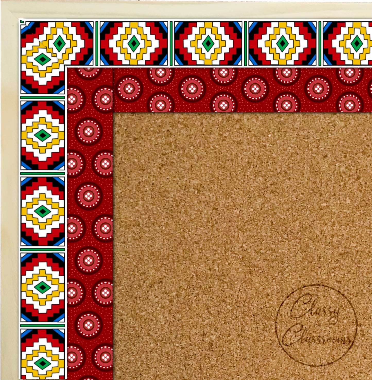 African Ndebele inspired border (10m roll)