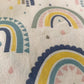 Classy Classrooms tablecloth boho rainbow