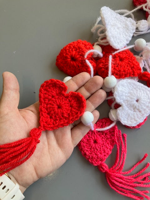 Valentine's heart bunting