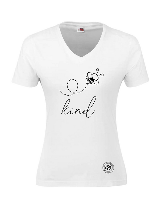Women’s Be Kind t-shirt (White | Black)